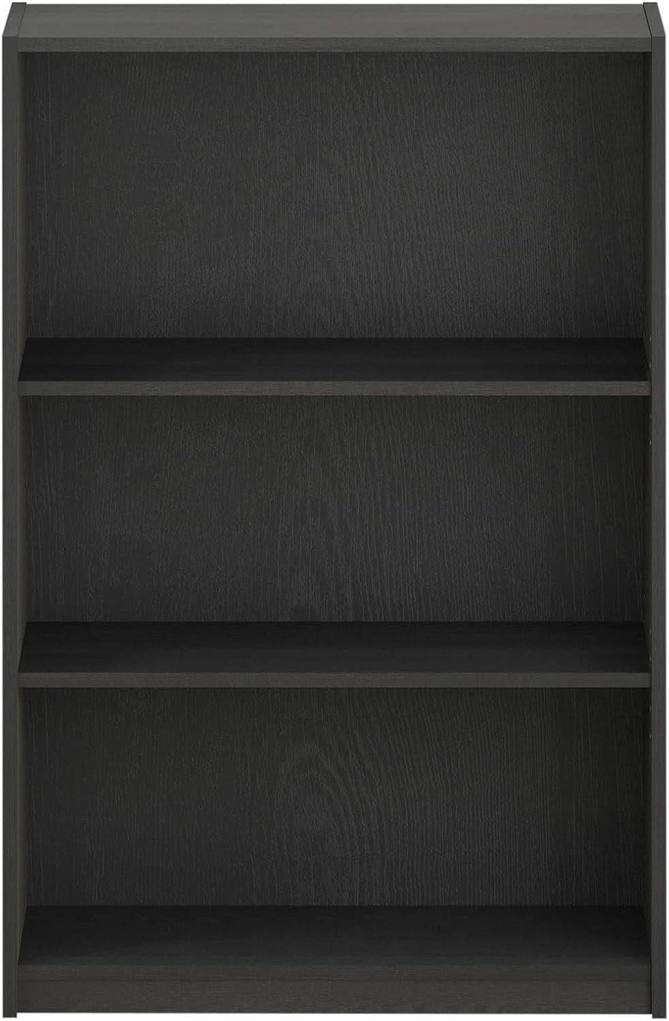 3 Tier Adjustable Bookcase For Home Office Storage