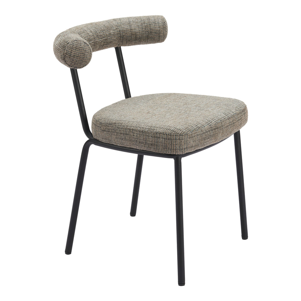 Kede Dining Chair (Set of 2) Green Tweed