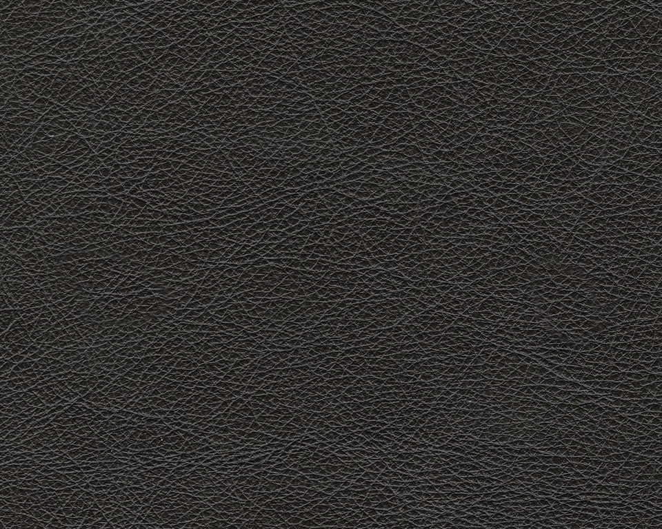 Contemporary Black Cushioned Rectangular Ottoman Finish