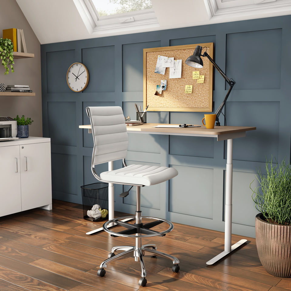 Axel Adjustable Height Drafting Stool
