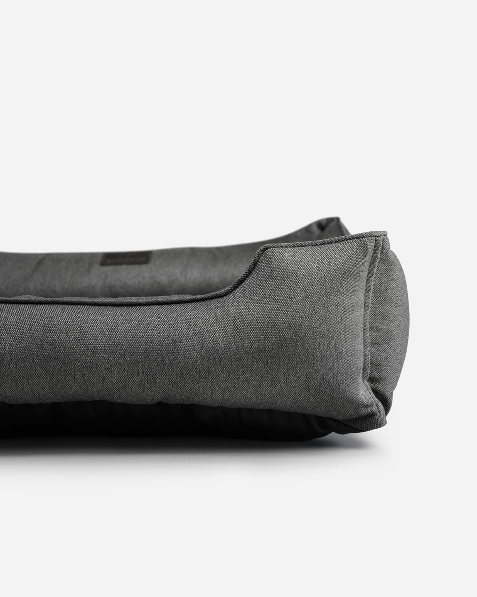 Chester & Lee | Cotton Sleeper Dog Bed Gray