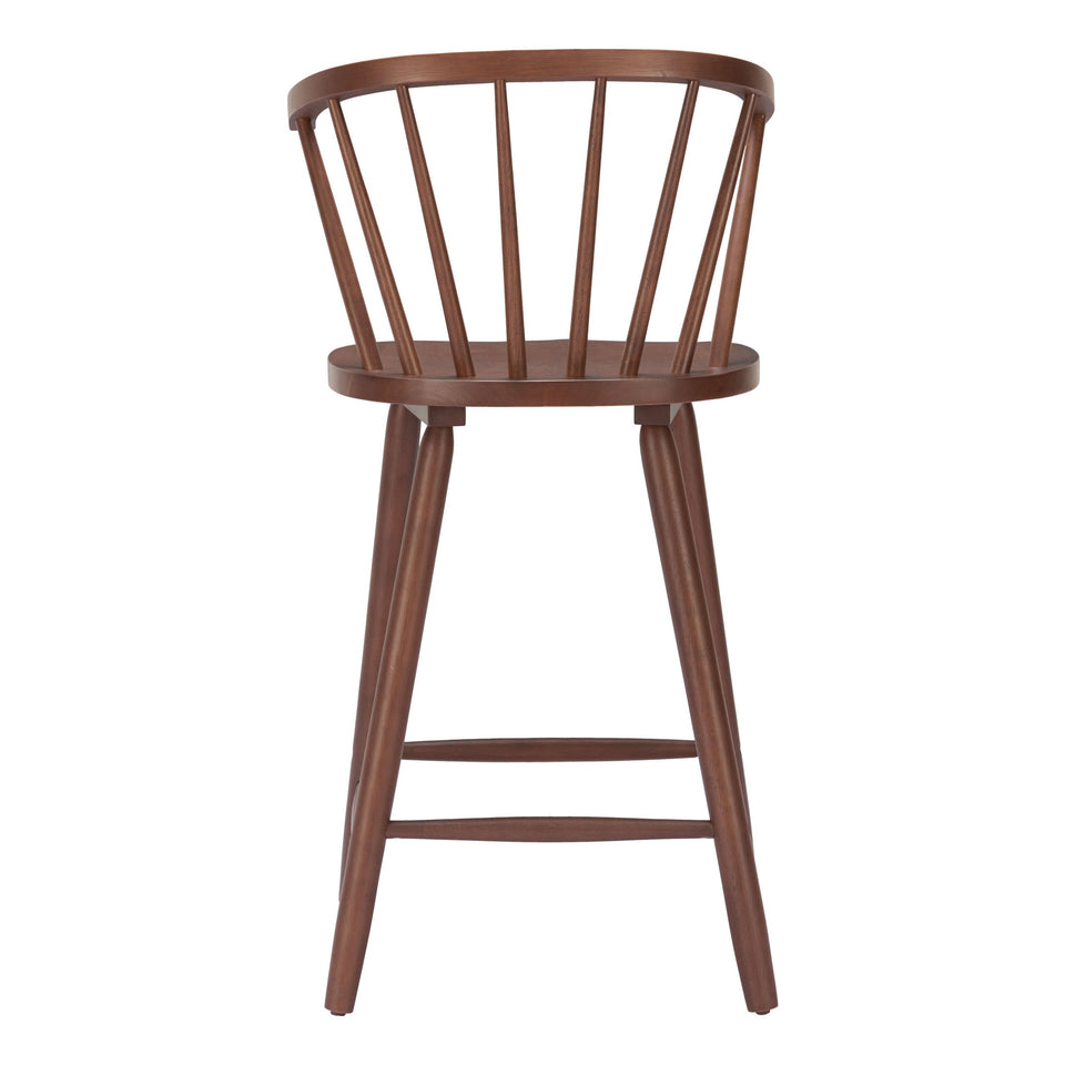 Stenger Counter Stool (Set of 2) Walnut