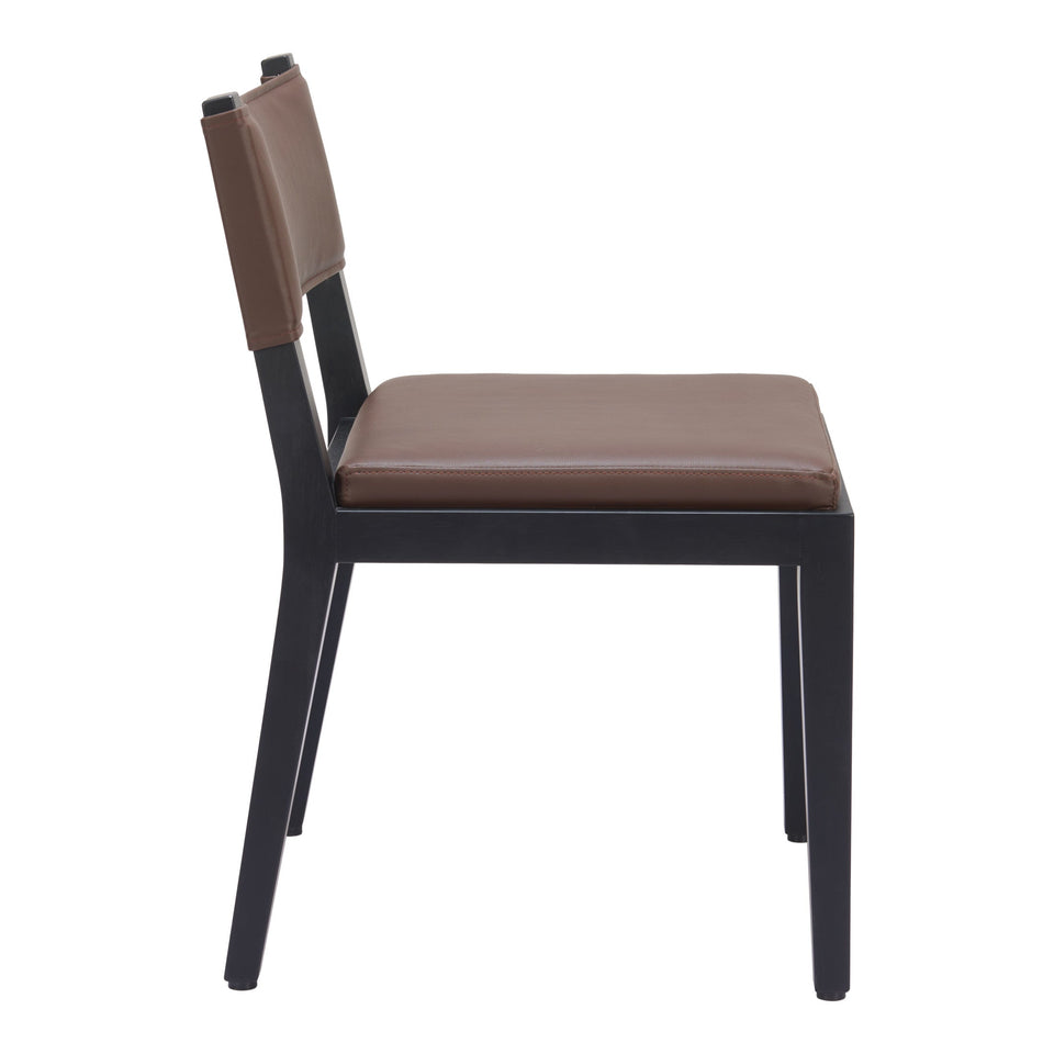Roxas Dining Chair (Set of 2) Brown