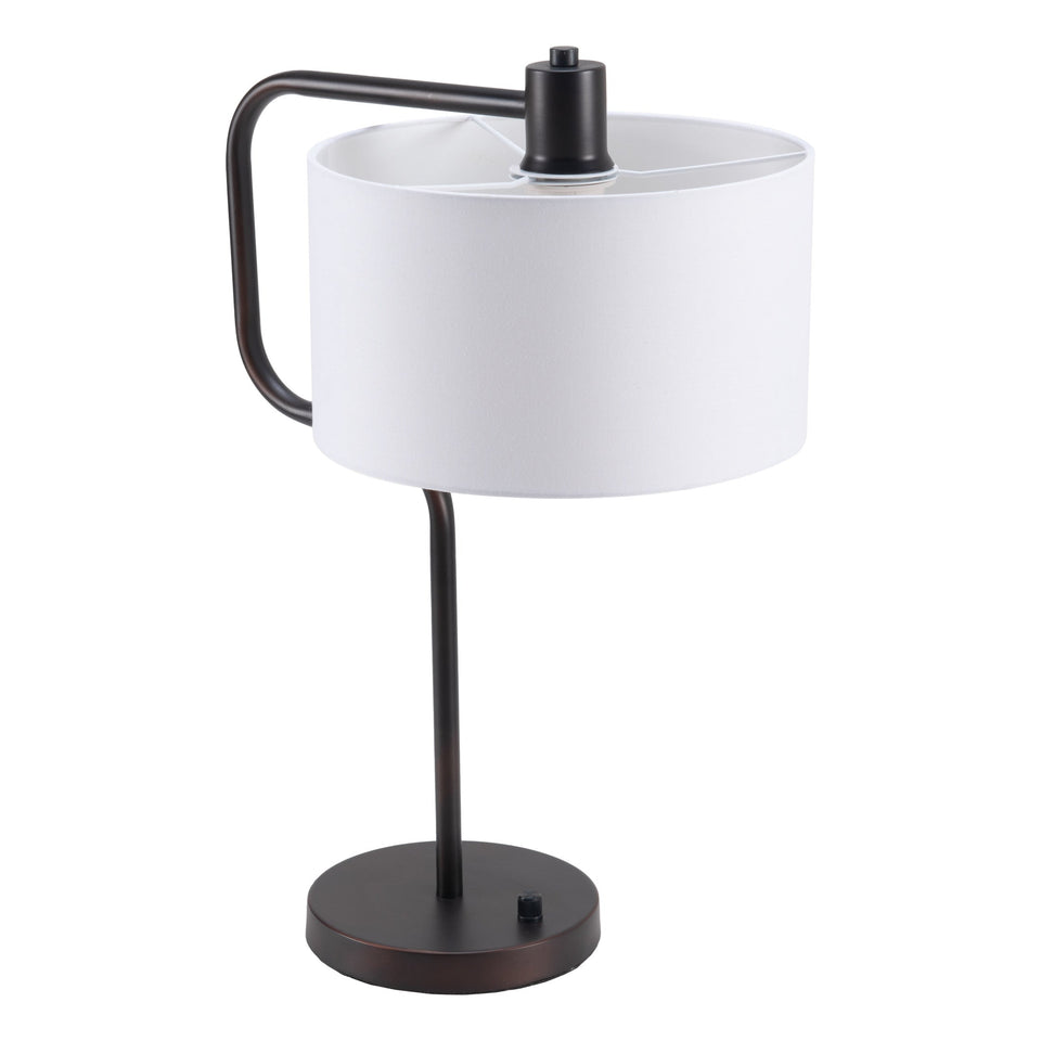 Middlemist Table Lamp White
