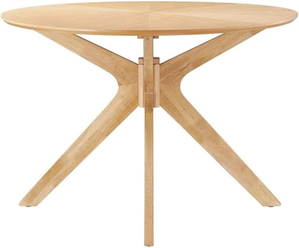 Crossroads 71 Inch Oak Oval Dining Table Mid Century