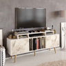 White & White Marble Pattern