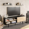 Black & Natural Oak