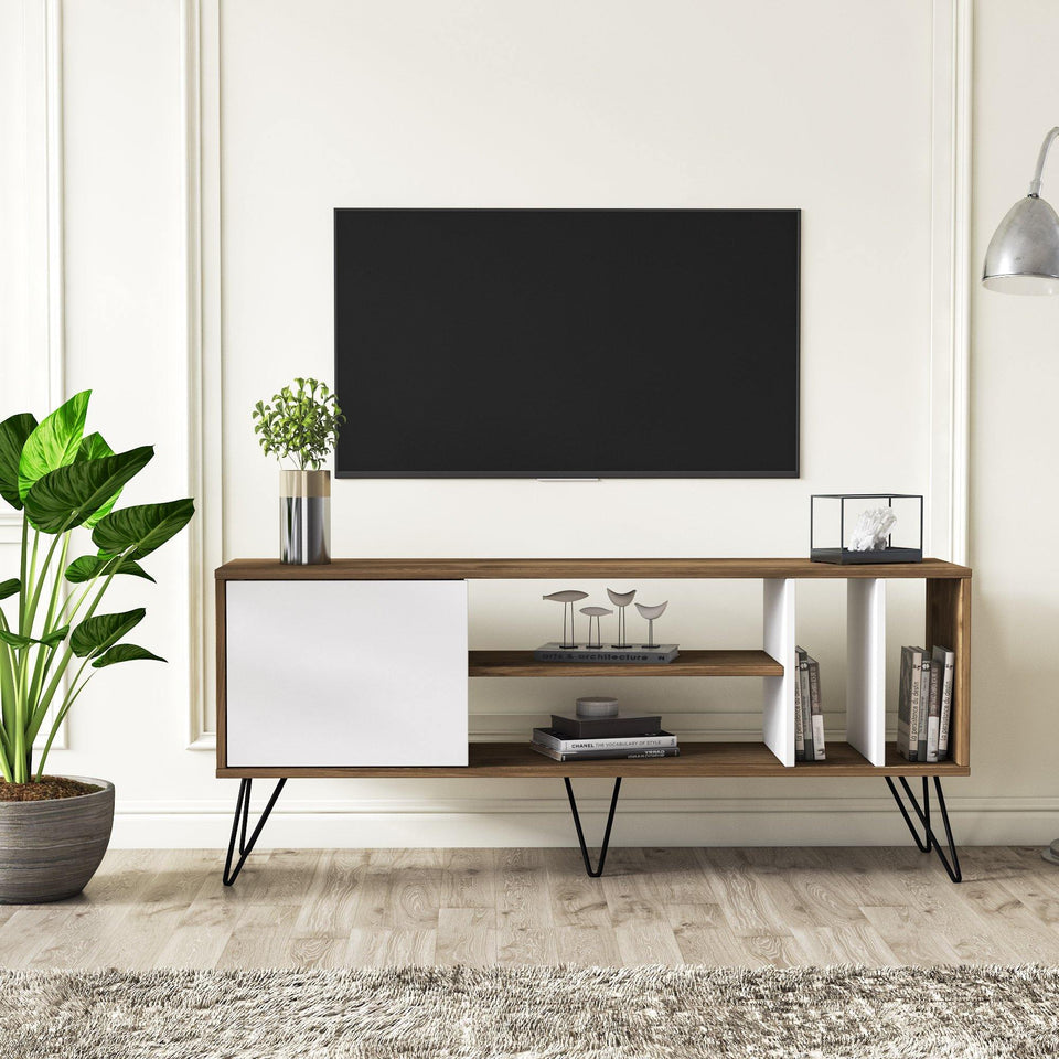 Mistico 55" TV Stand - Mid-Century Modern Media Console for TVs up to 63"