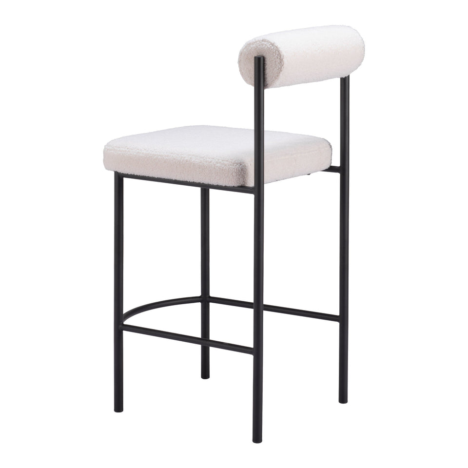Livorno Counter Stool (Set of 2) Ivory