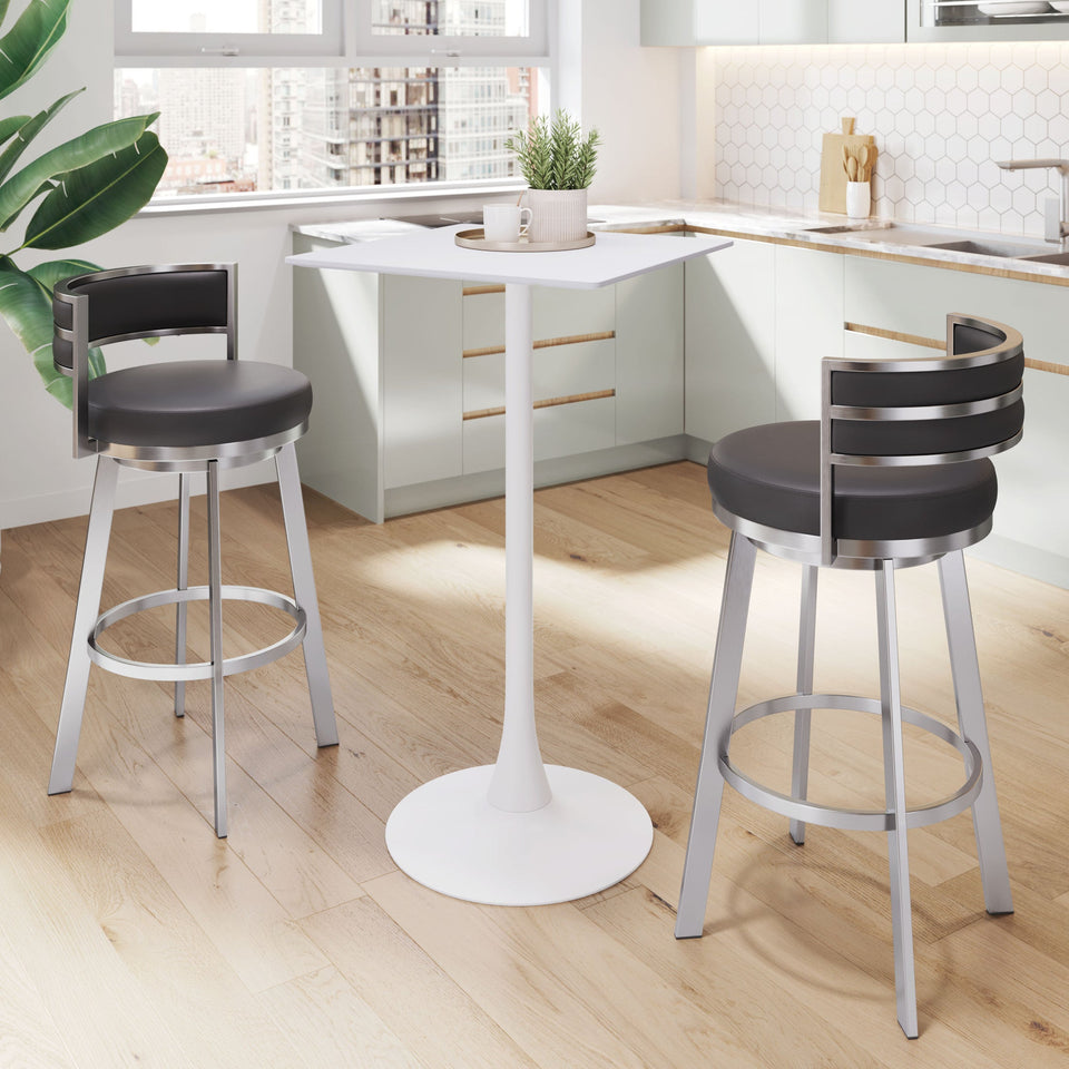 Valleta Bar Table White