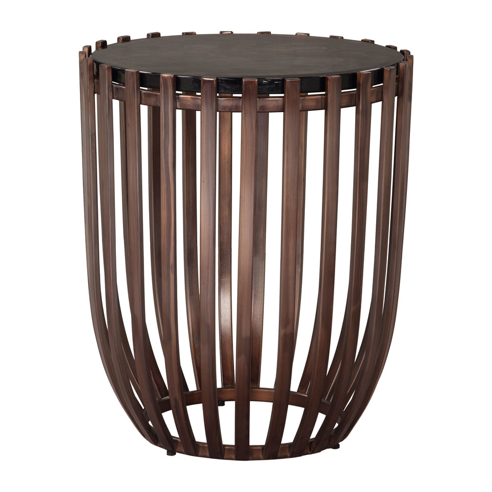 Kafig Side Table Bronze
