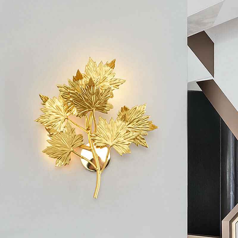 Maple Leaf Wall Sconce