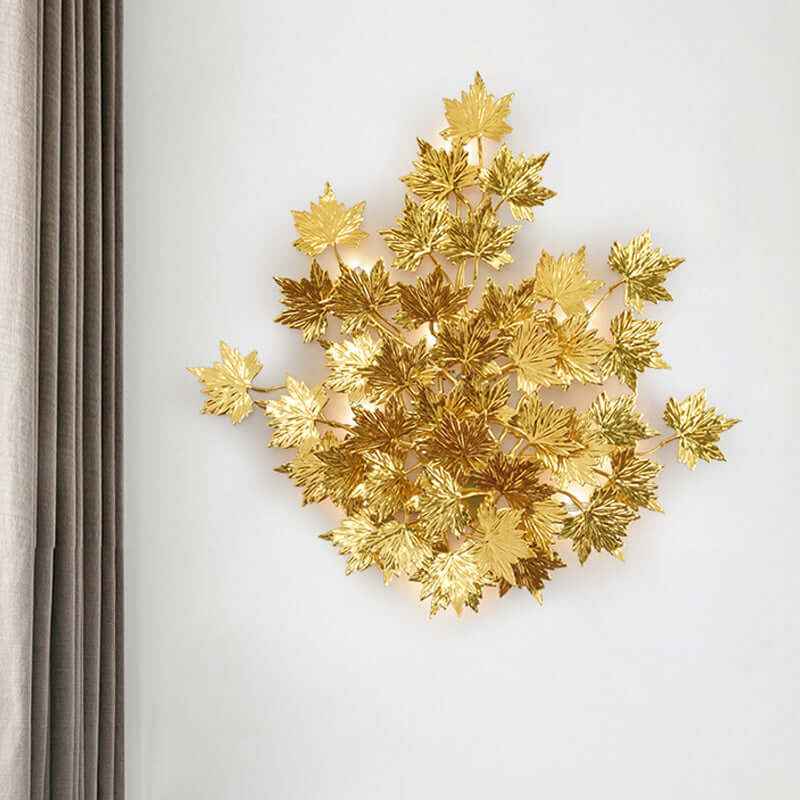 Maple Leaf Wall Sconce