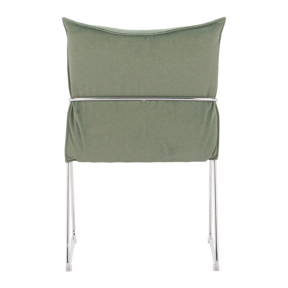 Pola Dining Chair (Set of 2) Green