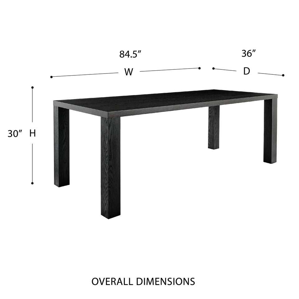 Abby 84" Rectangle Table