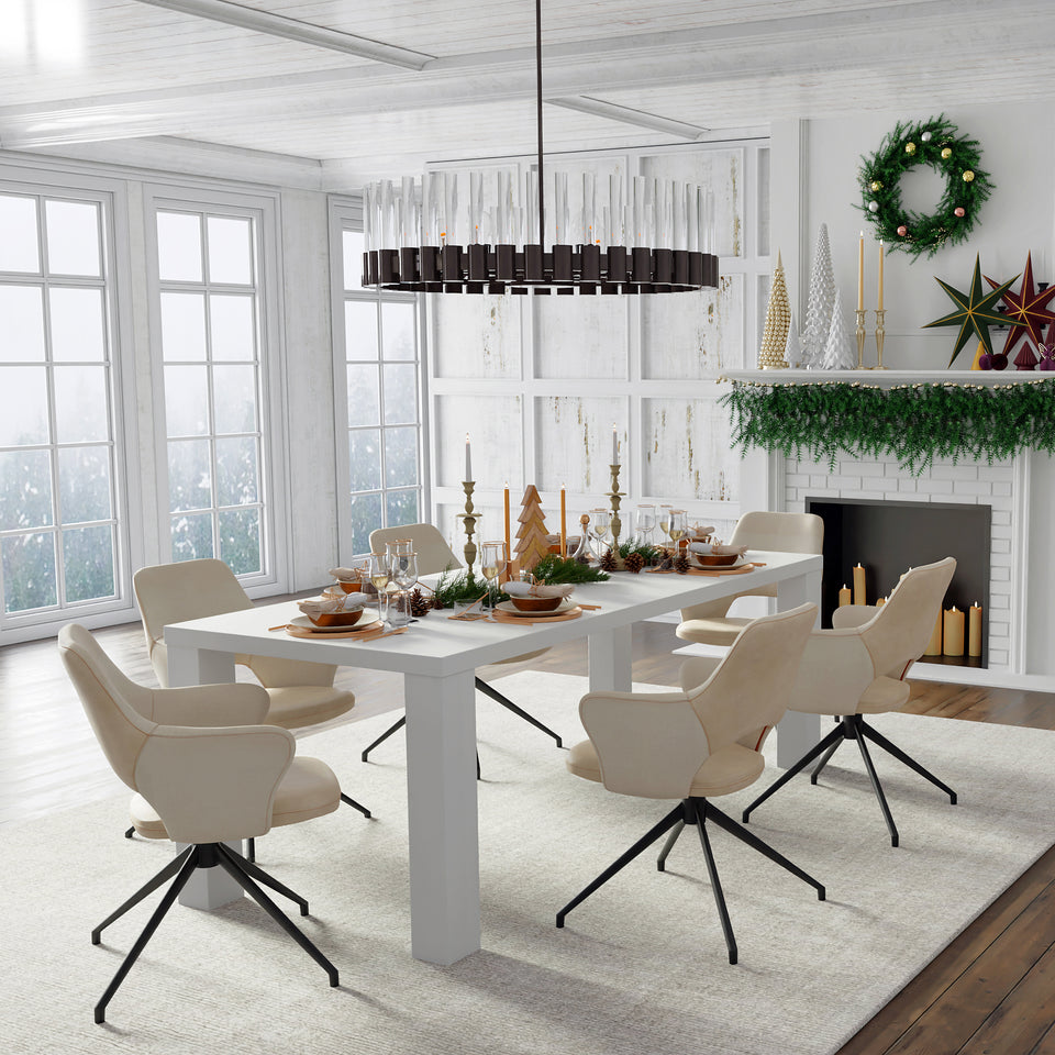 Abby 84" Rectangle Table