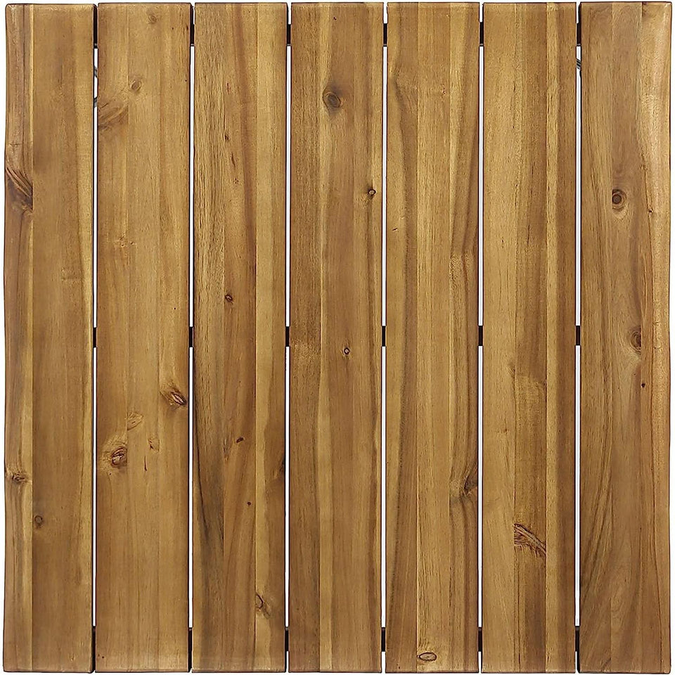 Industrial Acacia Wood Dining Table 150 to 200 cm Rustic