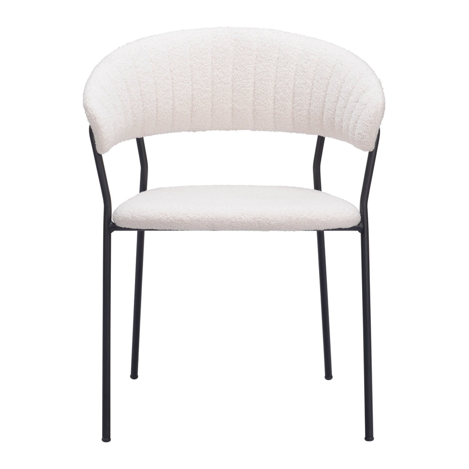 Josephine Dining Chair (Set of 2) Cream