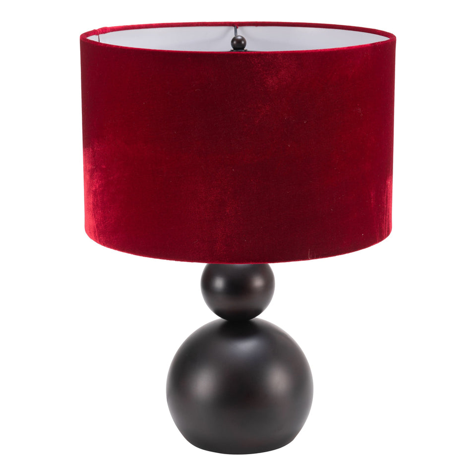Shobu Table Lamp Red