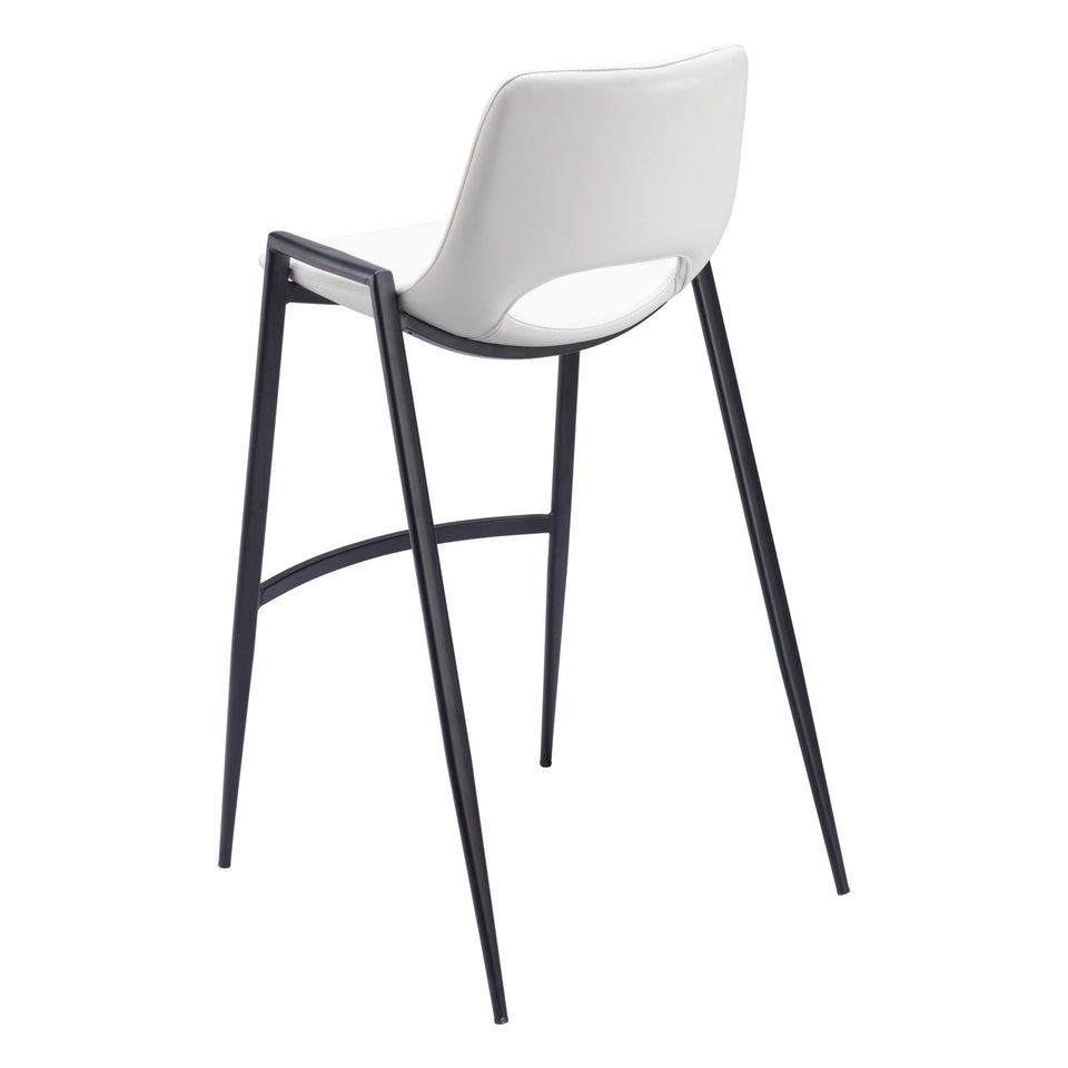 Desi Barstool (Set of 2) White