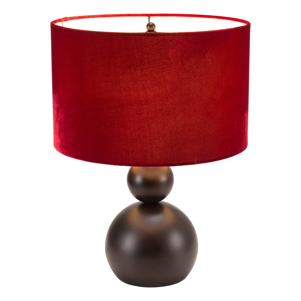Shobu Table Lamp Red