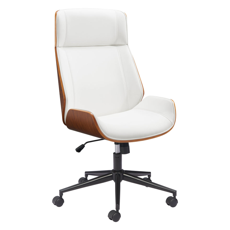 Flex High Back Office Chair White