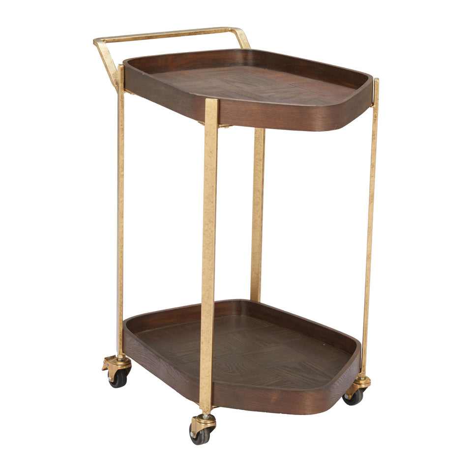 Stela Bar Cart Walnut