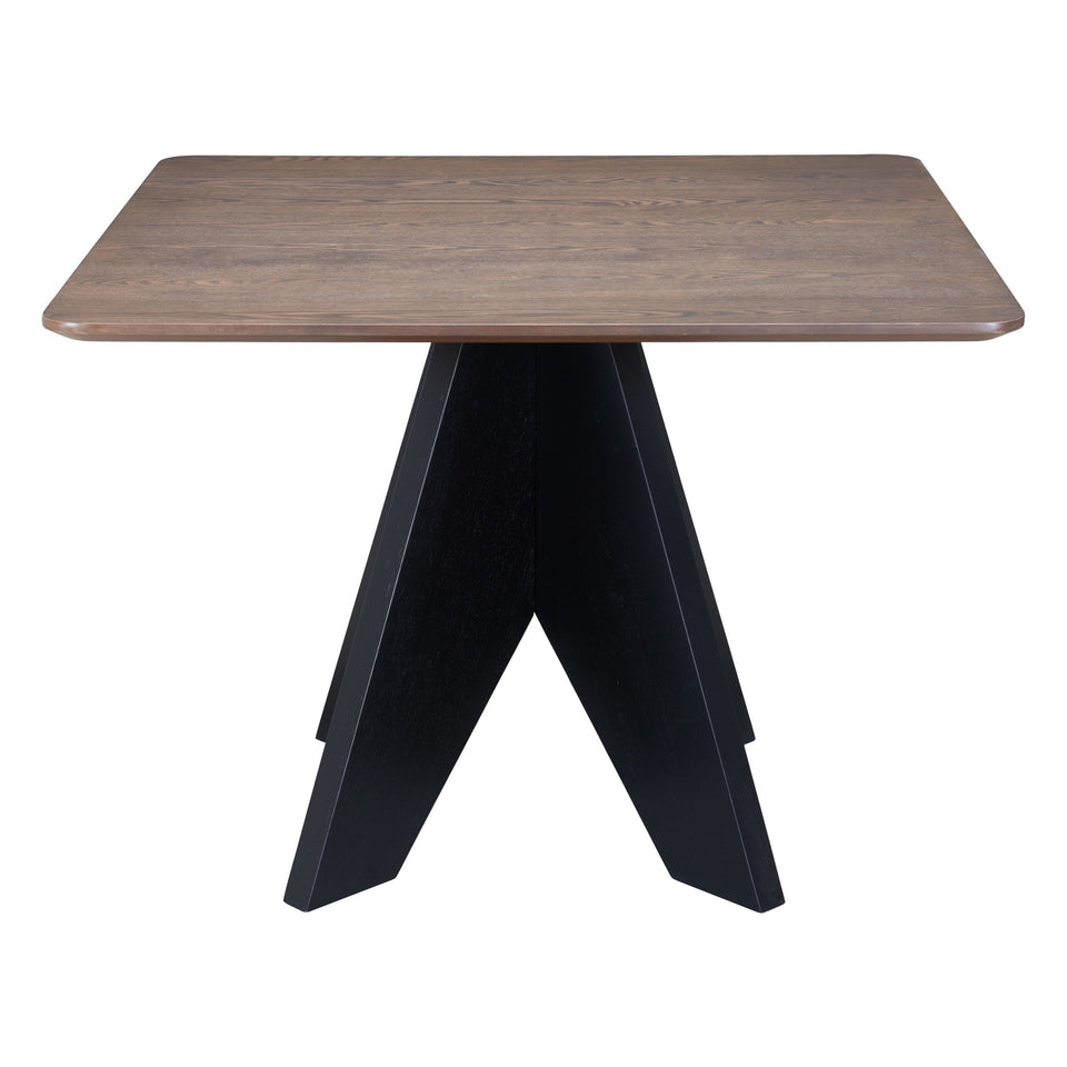 Lisse Square Dining Table Espresso