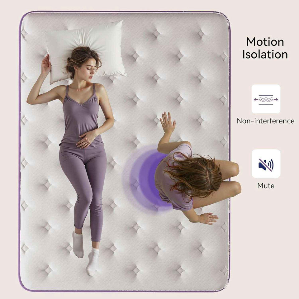 Queen Hybrid Gel Memory Foam Mattress In Box CertipurUS