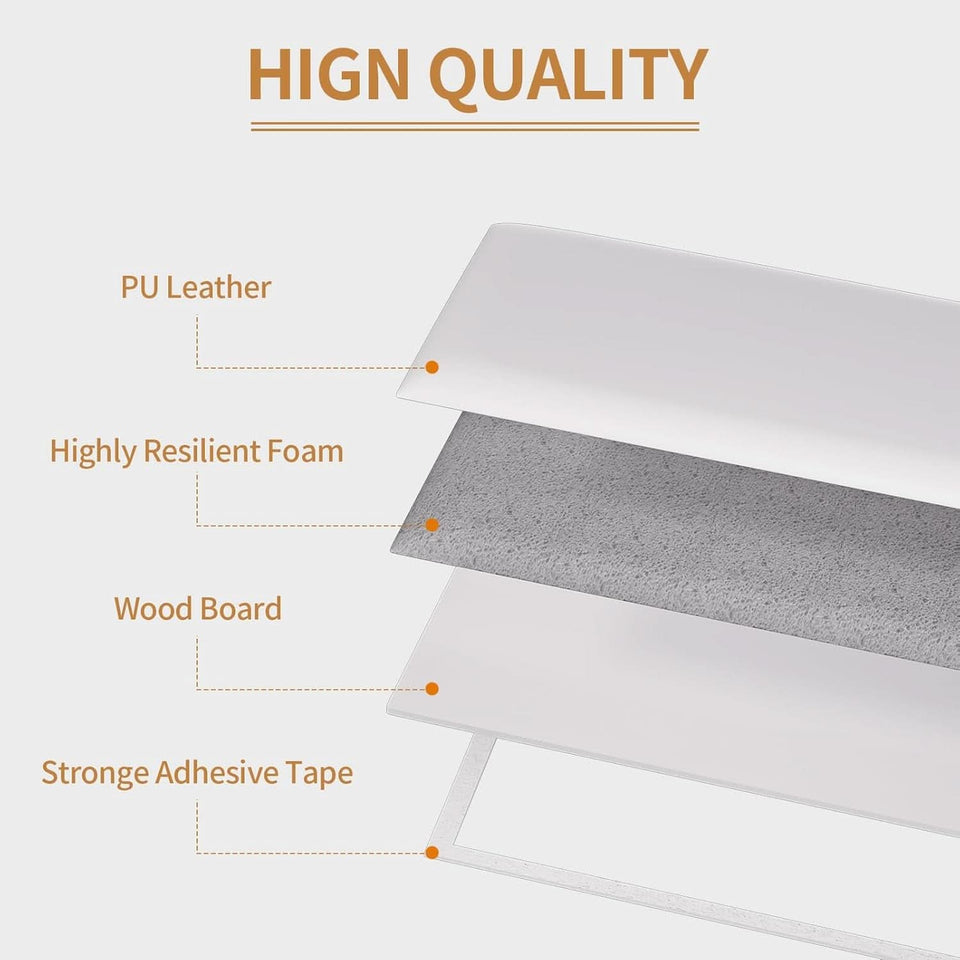 Self-Adhesive 3D Upholstered Wall Panels for Bedrooms