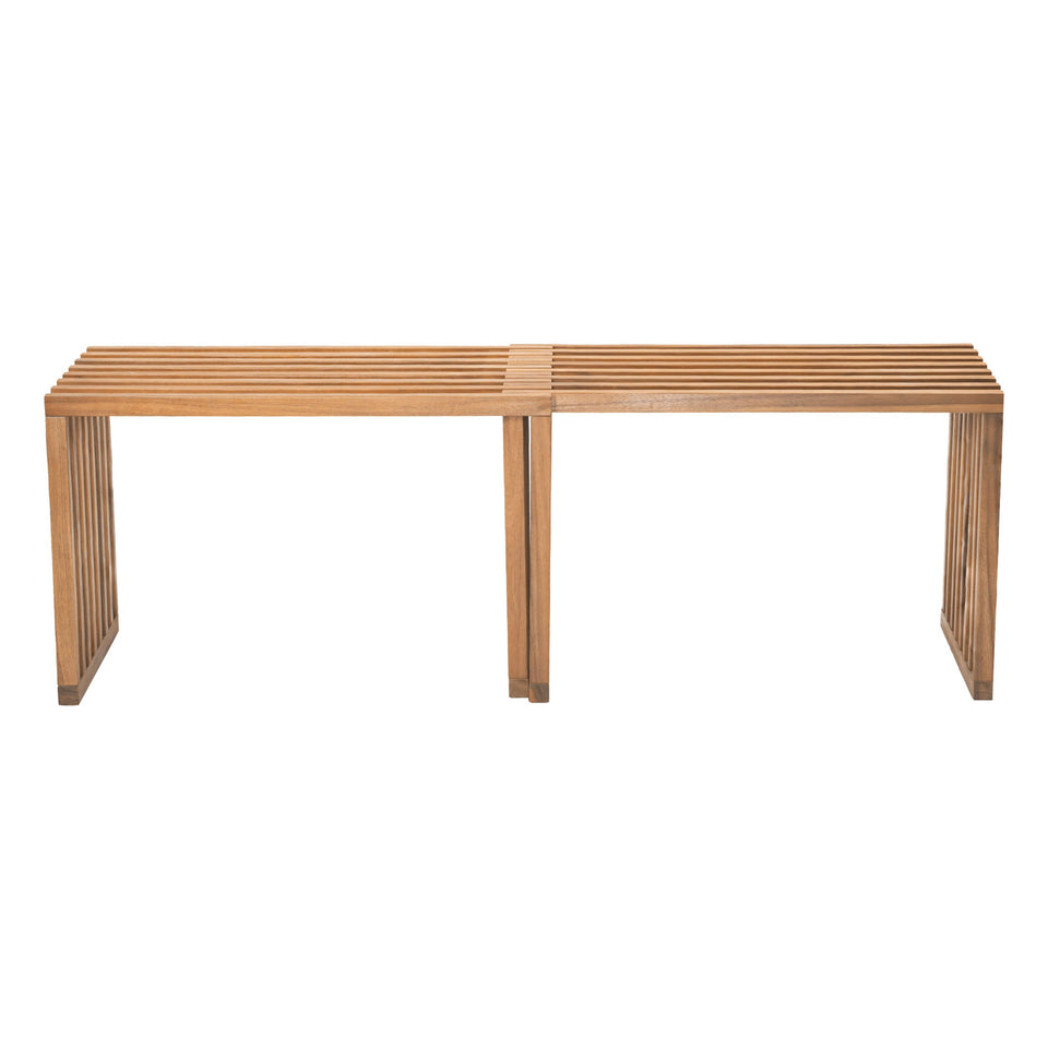 Riviera Extendable Bench (Set of 2) Natural