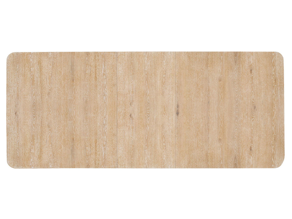 Somerset - Trestle Dining Table - Butternut and Omari Natural