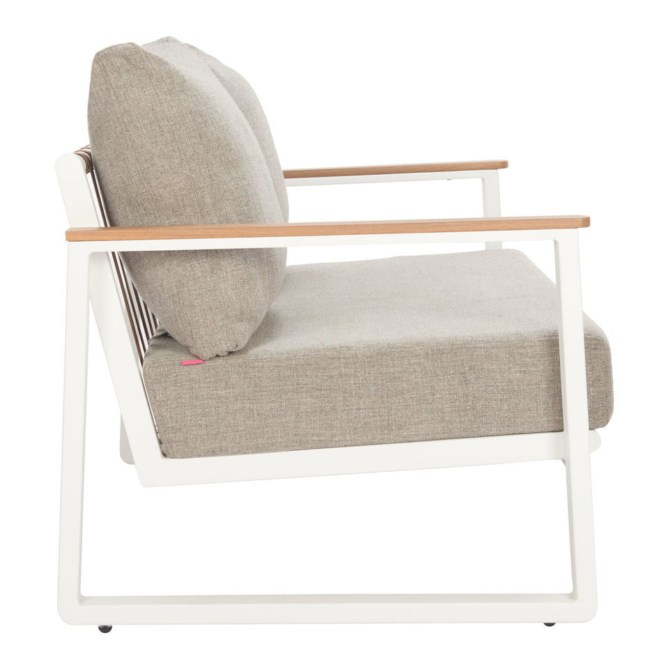 Welt Sofa Taupe & White