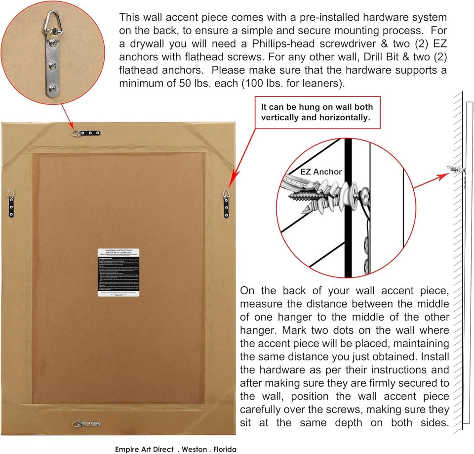 Champagne Bead Beveled Wall Mirror 40 X 30 Solid Wood Frame
