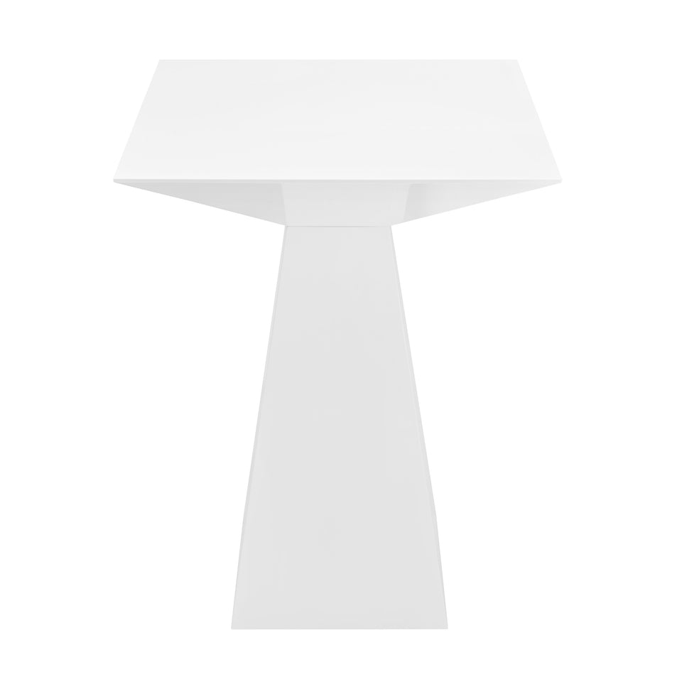 bar table - front view
