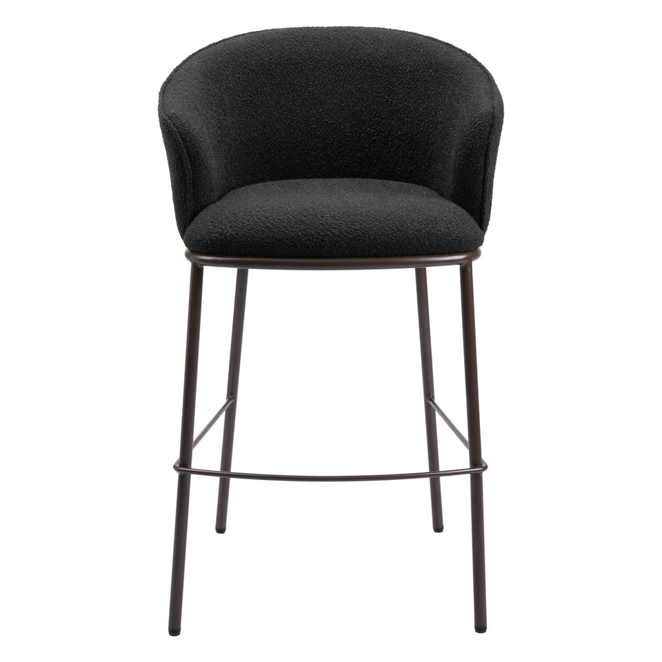 Essen Barstool Black & Bronze