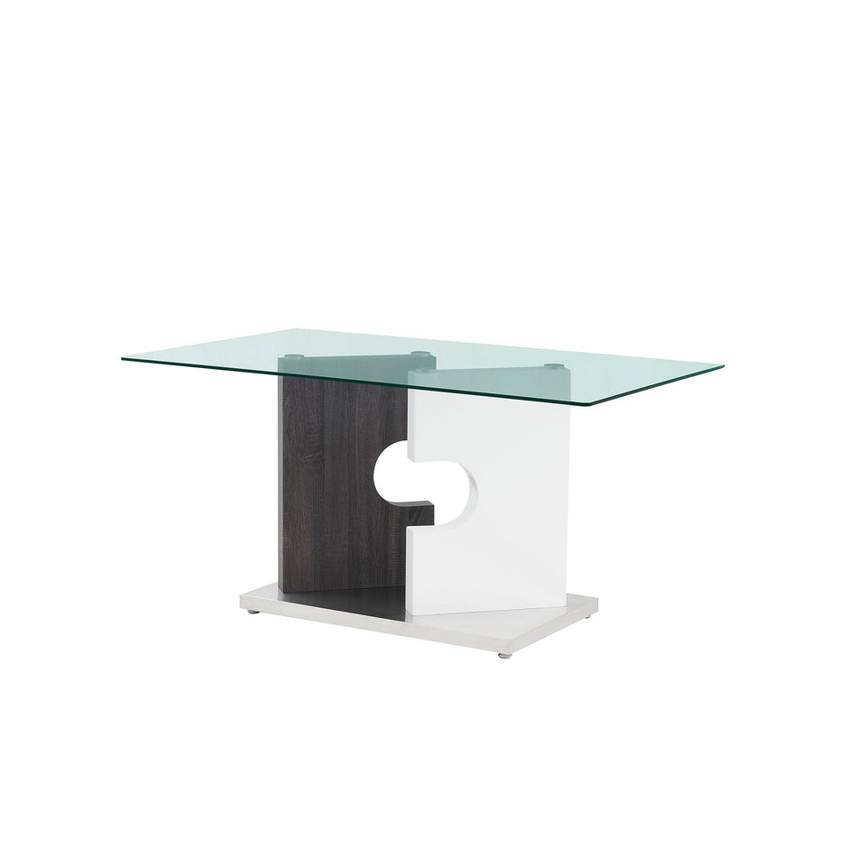 Iris - Dining Table - Gray