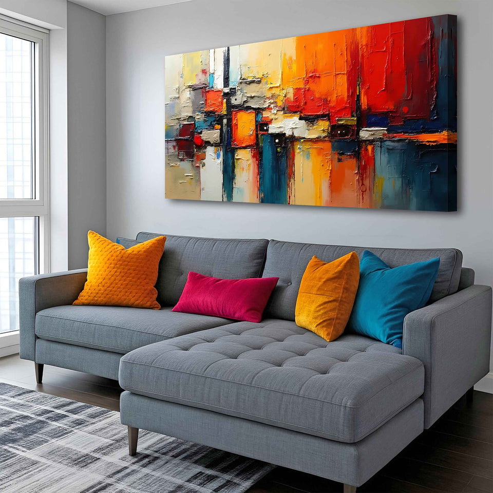 Colorful Abstract Wall Art II