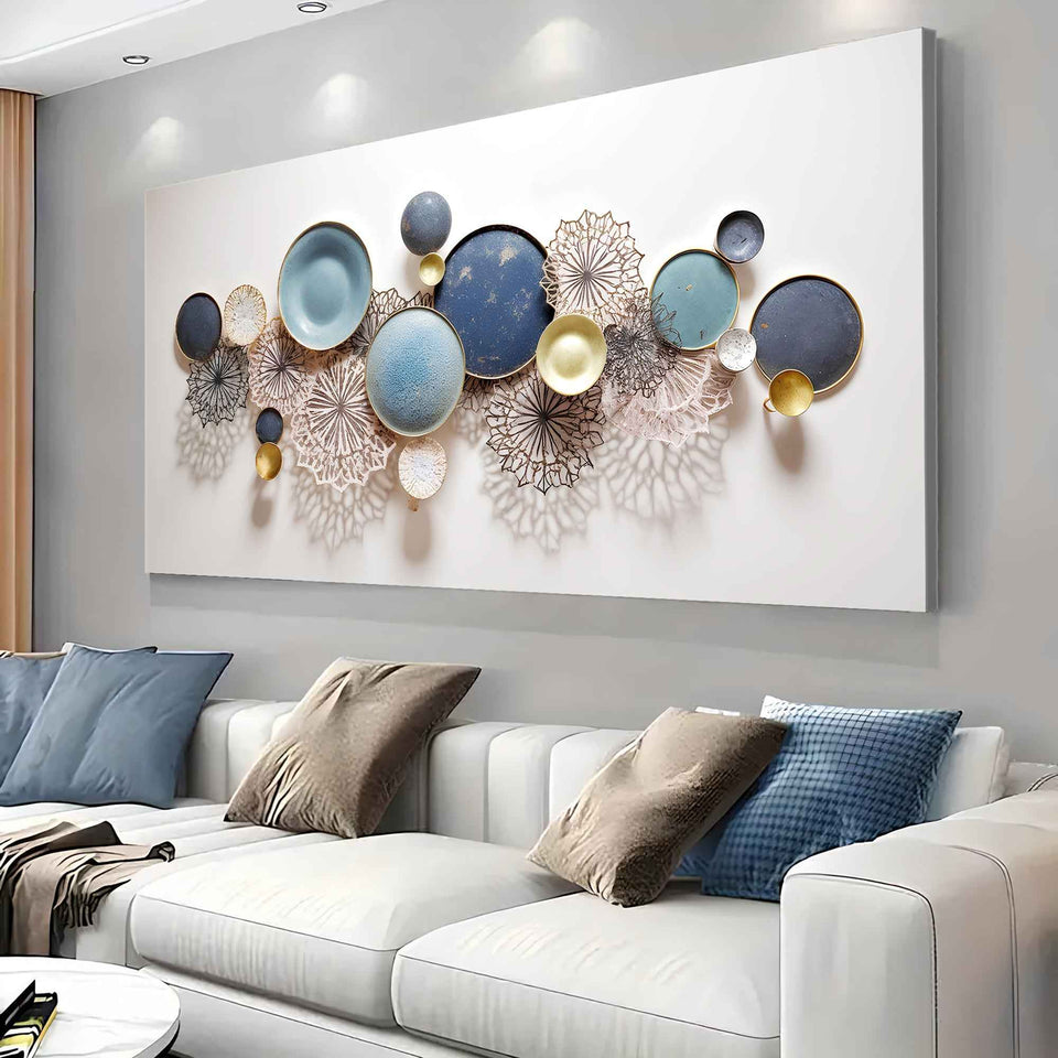 Lotus Leaf Abstract Wall Art III