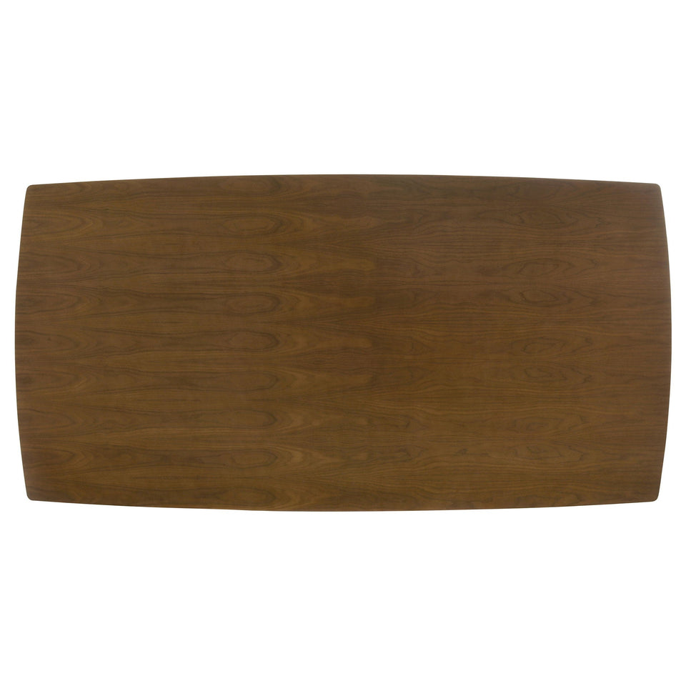 Malone Rectangular 78-inch Wood Dining Table Dark Walnut
