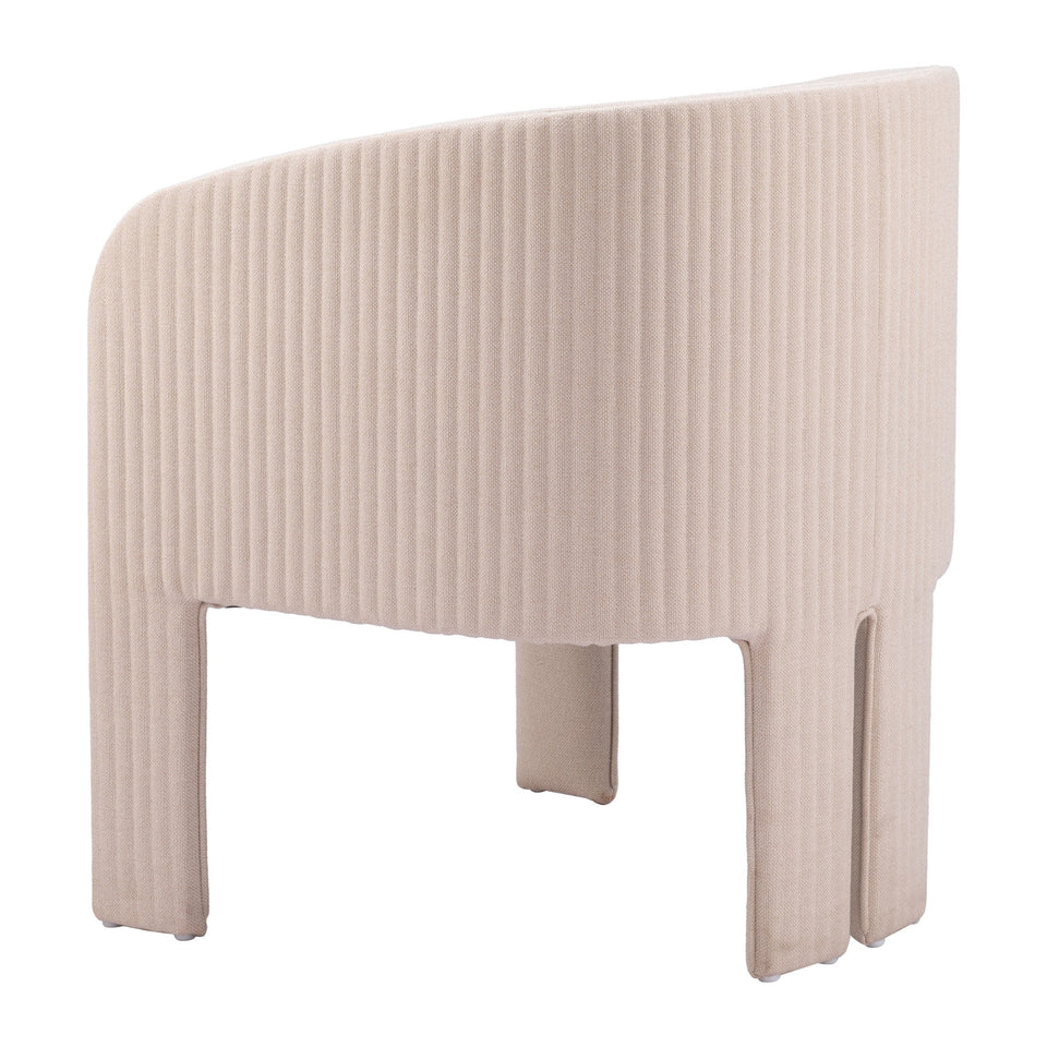 Hull Accent Chair Beige