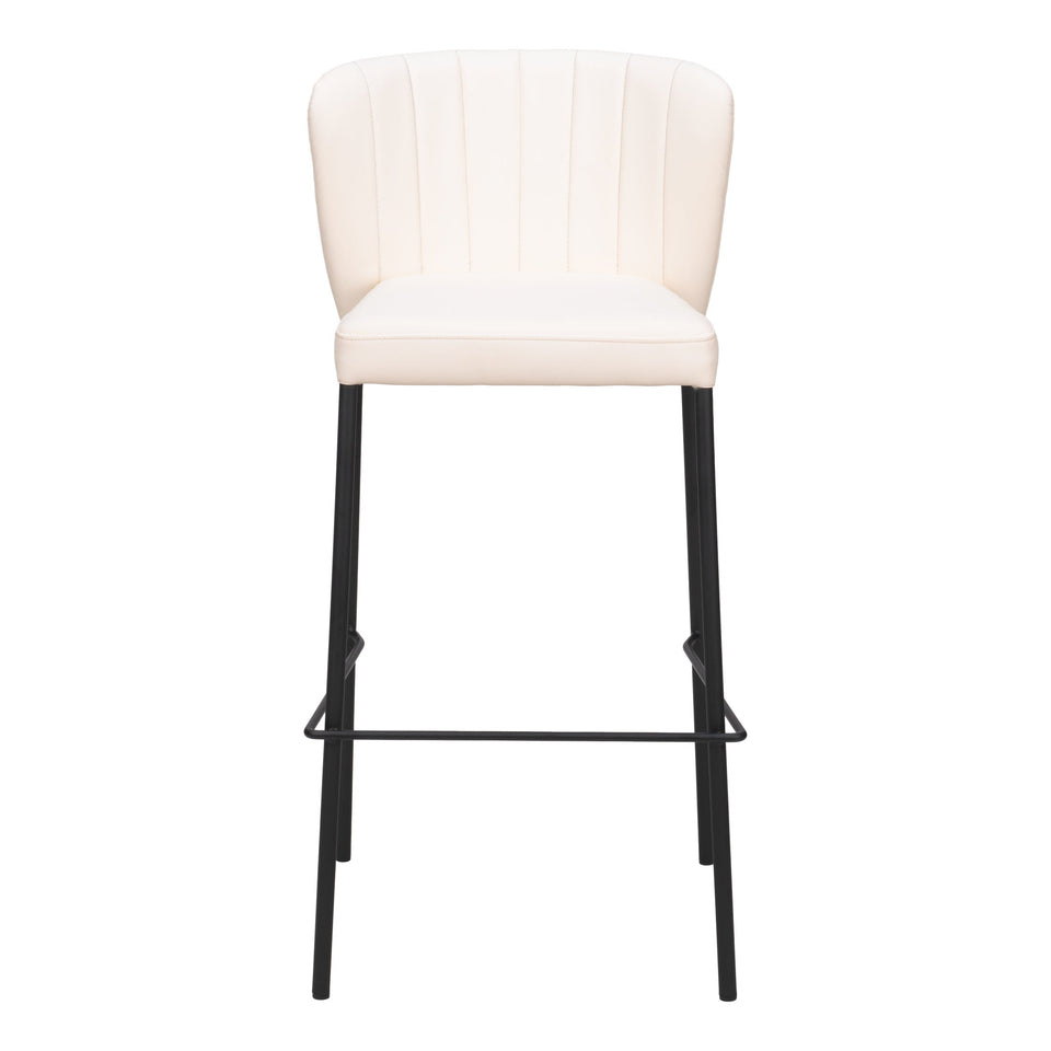 Linz Barstool (Set of 2) Cream