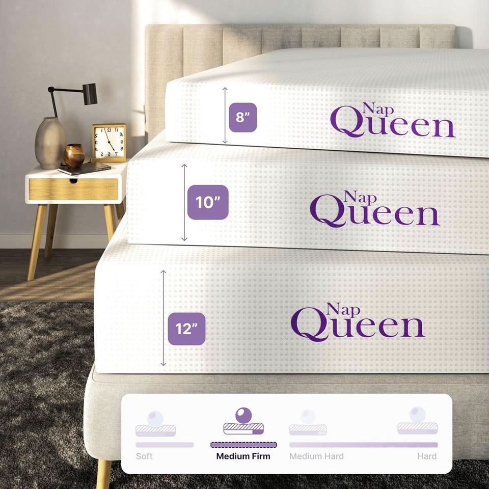 Full Size Bamboo Charcoal Memory Foam Premium Mattress