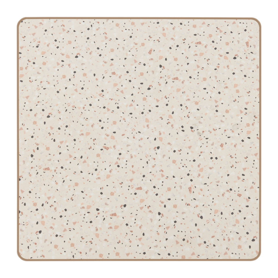 Spot Bistro Table Beige & Gold