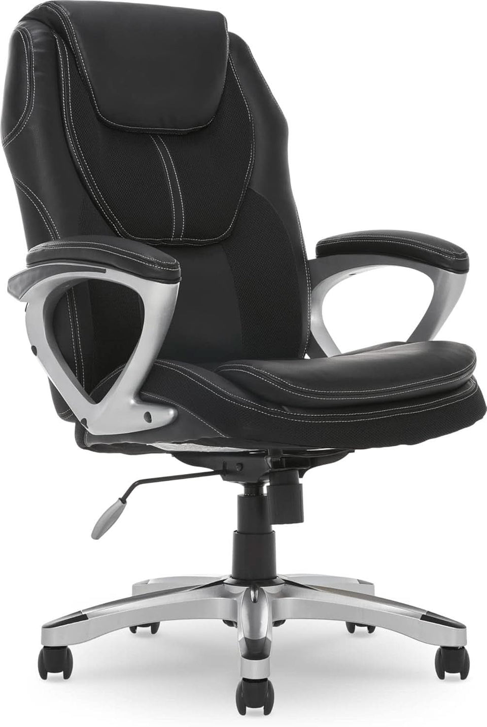 Amplify Executive Office Chair Black With Lumbar Support