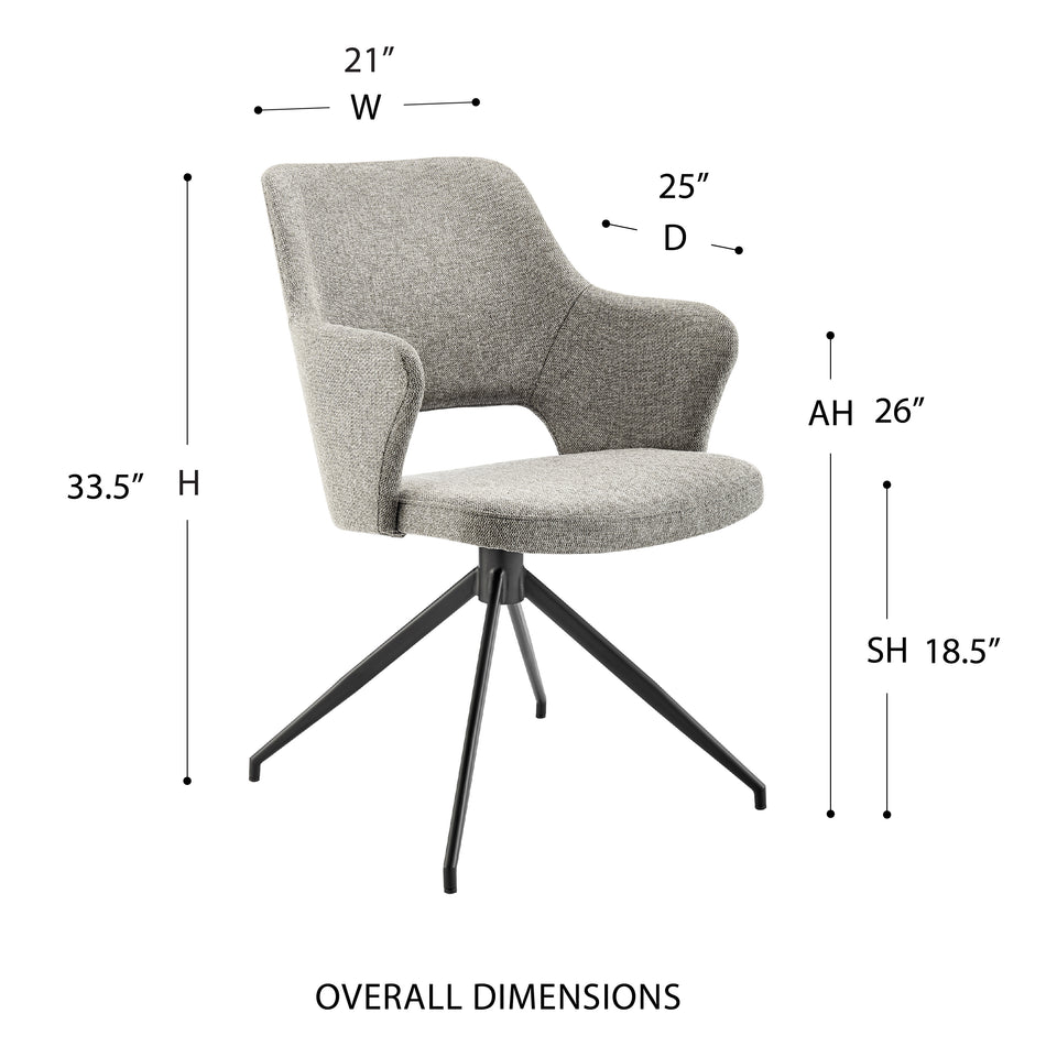 Darcie Swivel Armchair