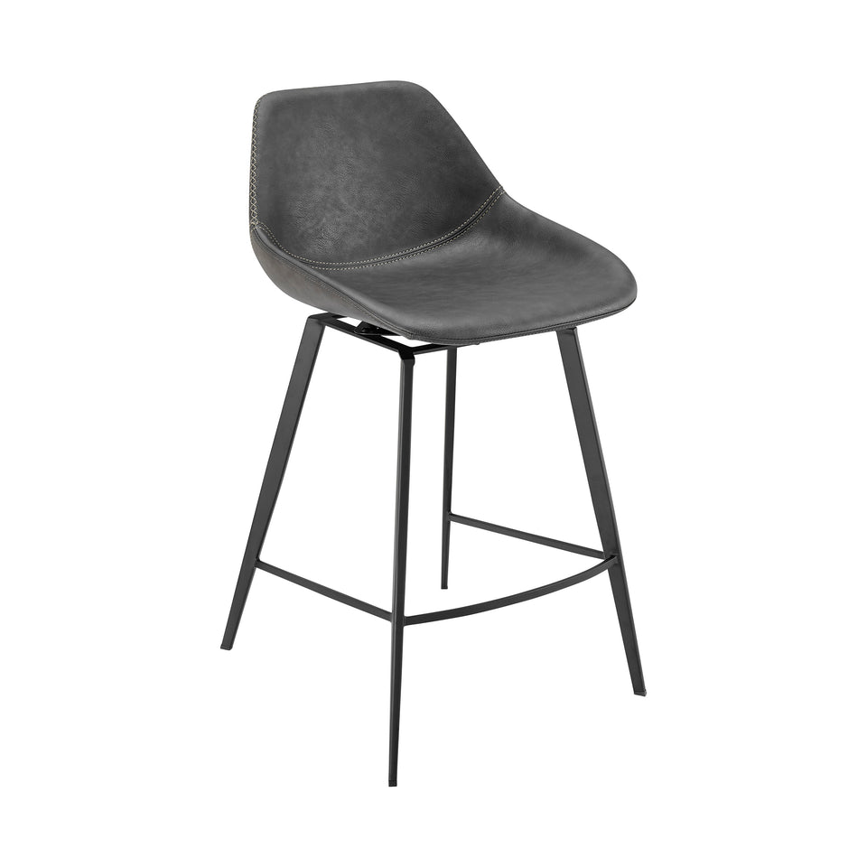 bar stool - side angle view