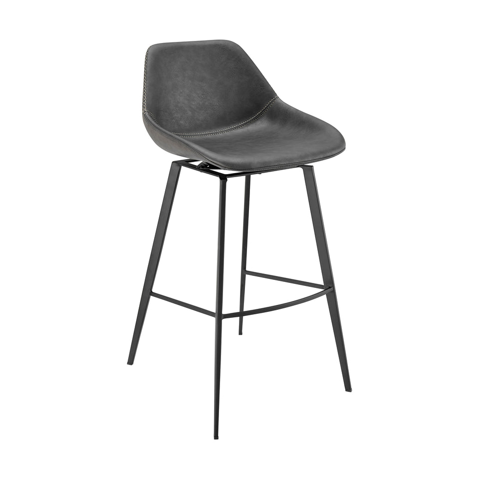 bar stool - side angle view