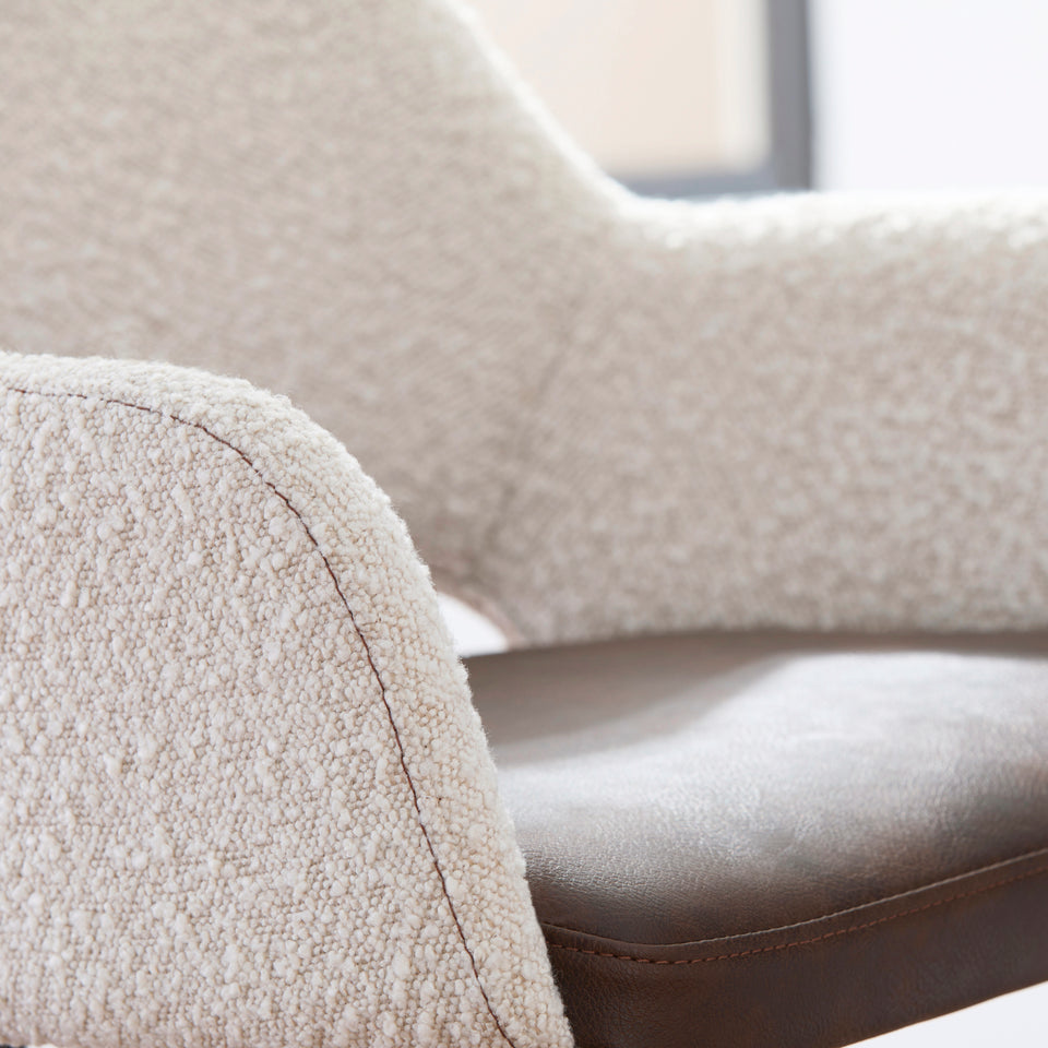 Desi Swivel Bar Stool