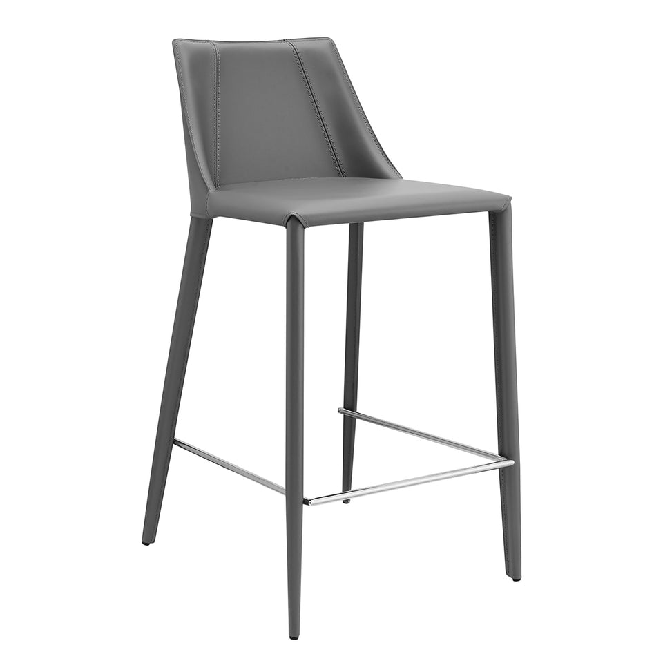 counter stool - side angle view